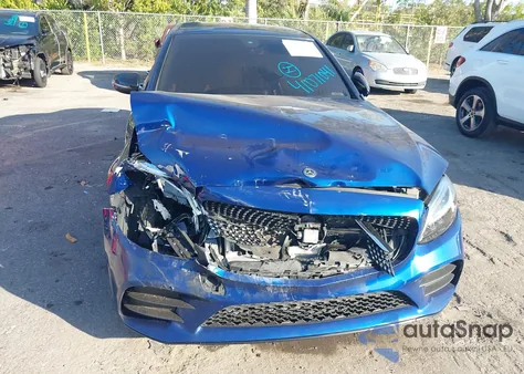 2019 Mercedes-Benz C 300 4Matic из США, поврежденный, VIN 55SWF8EB5KU292068